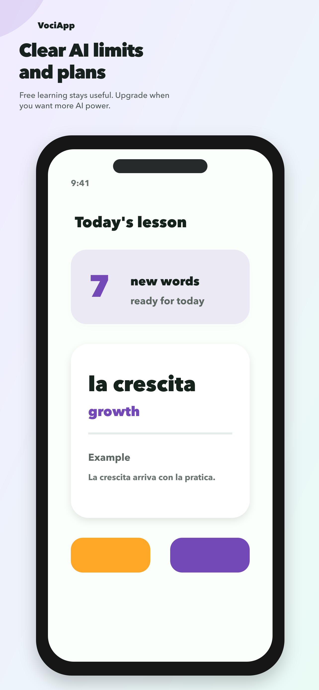 VociApp AI plans